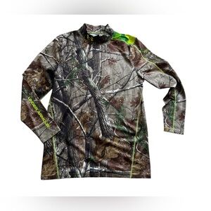 Under Armour Men’s Realtree AP Camo Hunting Shirt Scent Control Long Sleeve 2XL